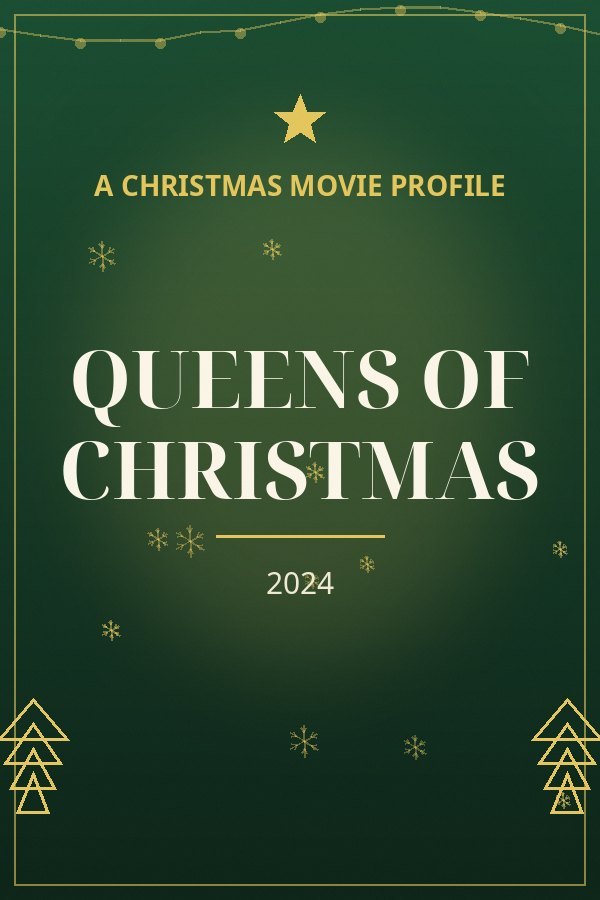 Queens of Christmas — designed title card art