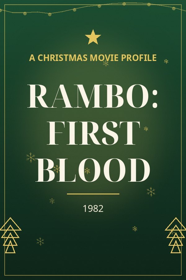Rambo: First Blood — designed title card art
