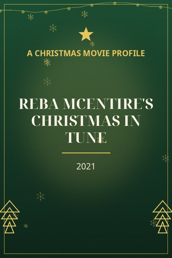 Reba McEntire's Christmas in Tune — designed title card art