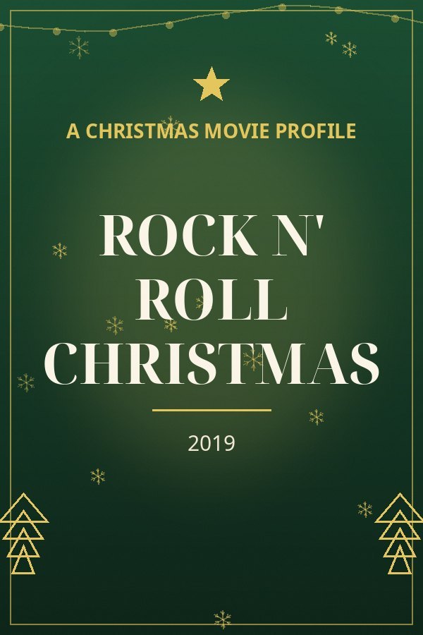 Rock N' Roll Christmas — designed title card art