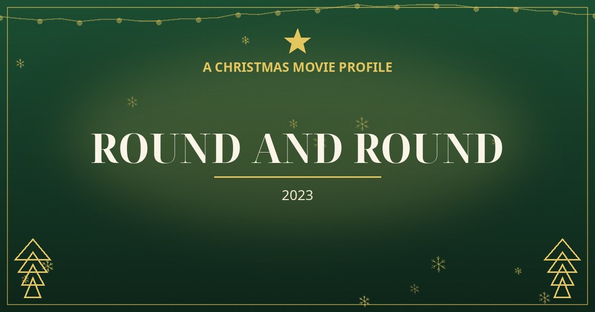Round and Round — original designed title card art