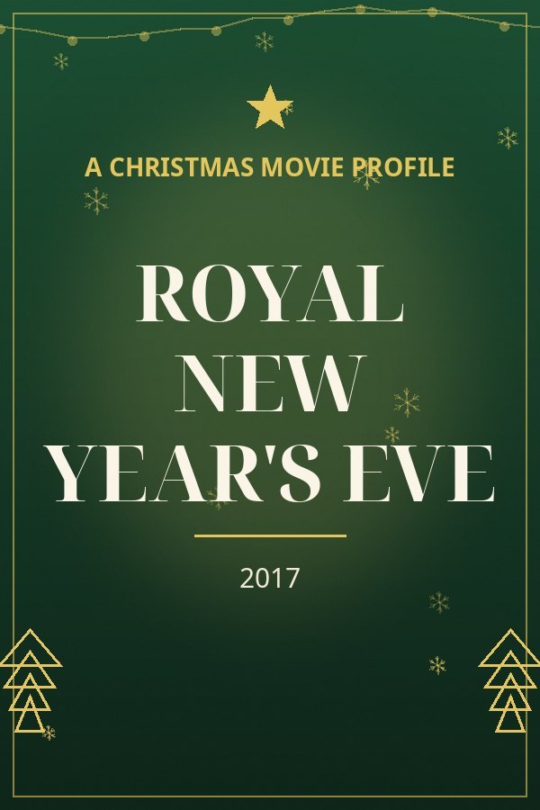 Royal New Year's Eve — designed title card art