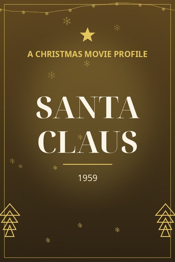 Santa Claus — designed title card art