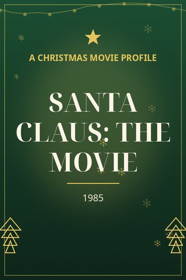 Santa Claus: The Movie — designed title card art
