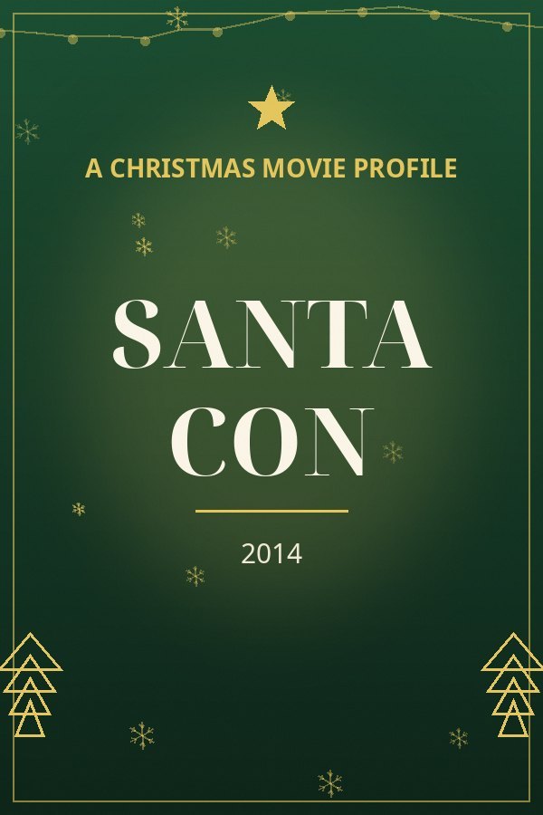 Santa Con — designed title card art