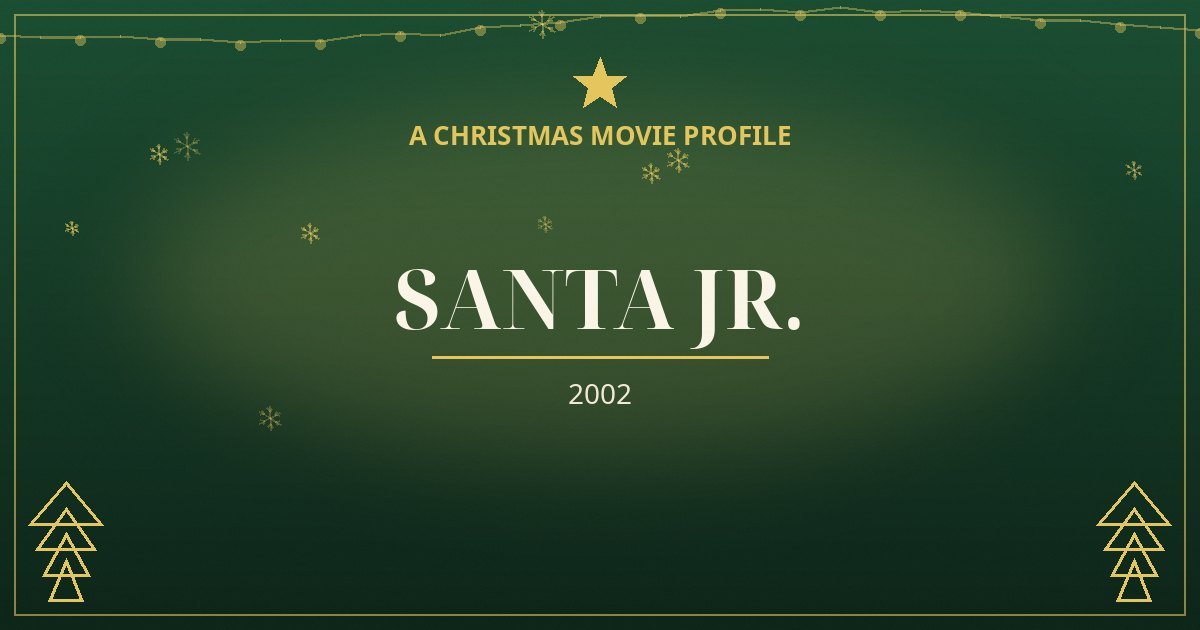 Santa Jr. — original designed title card art