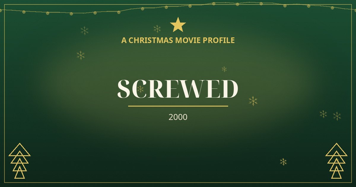 Screwed — original designed title card art