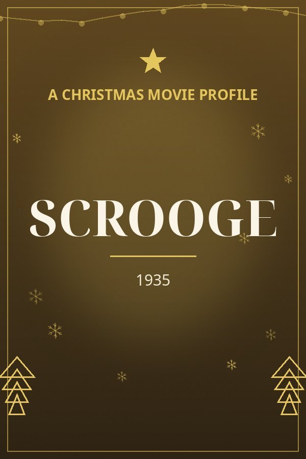 Scrooge — designed title card art