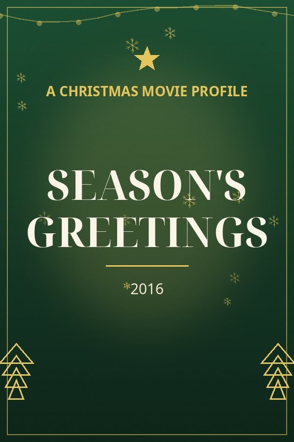 Season's Greetings — designed title card art