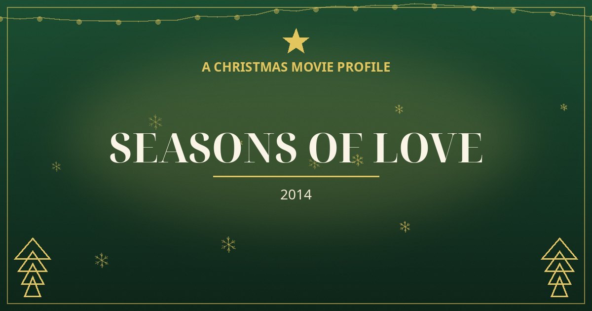 Seasons of Love — original designed title card art