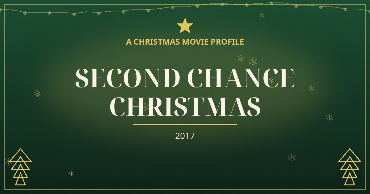 Second Chance Christmas — original designed title card art