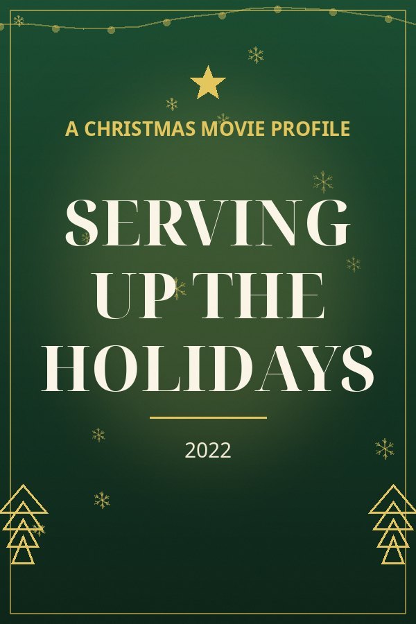 Serving Up the Holidays — designed title card art