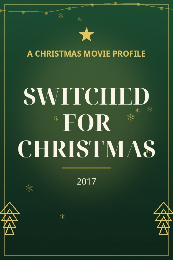 Switched for Christmas — designed title card art