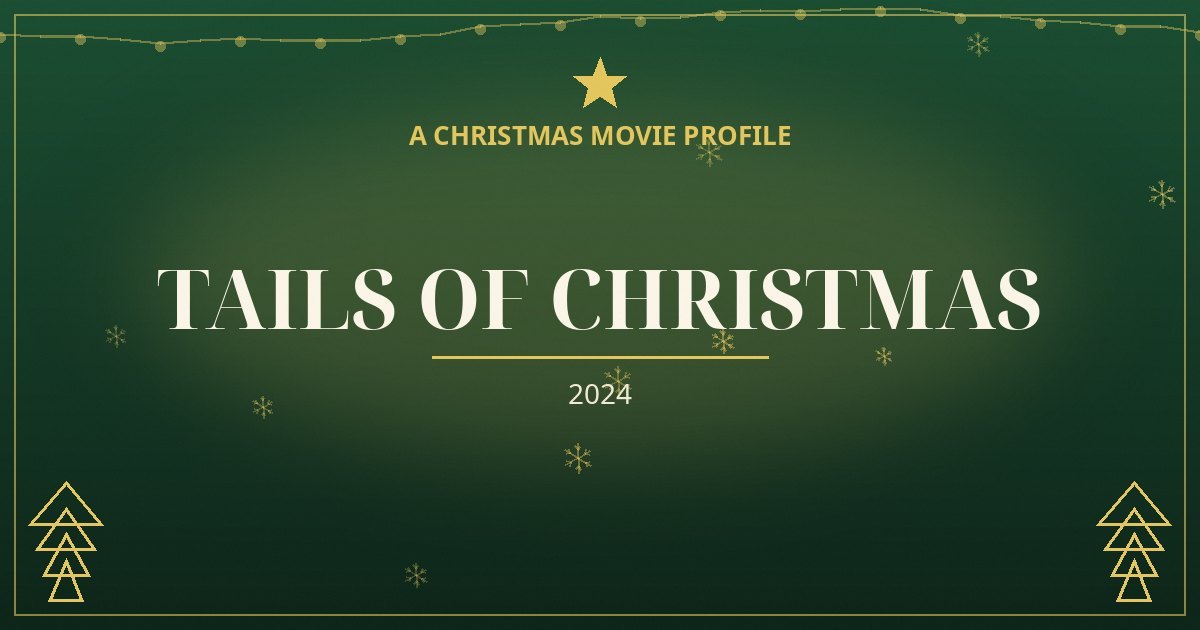 Tails of Christmas — original designed title card art