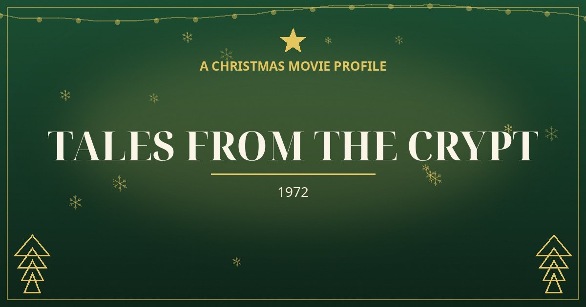 Tales from the Crypt — original designed title card art