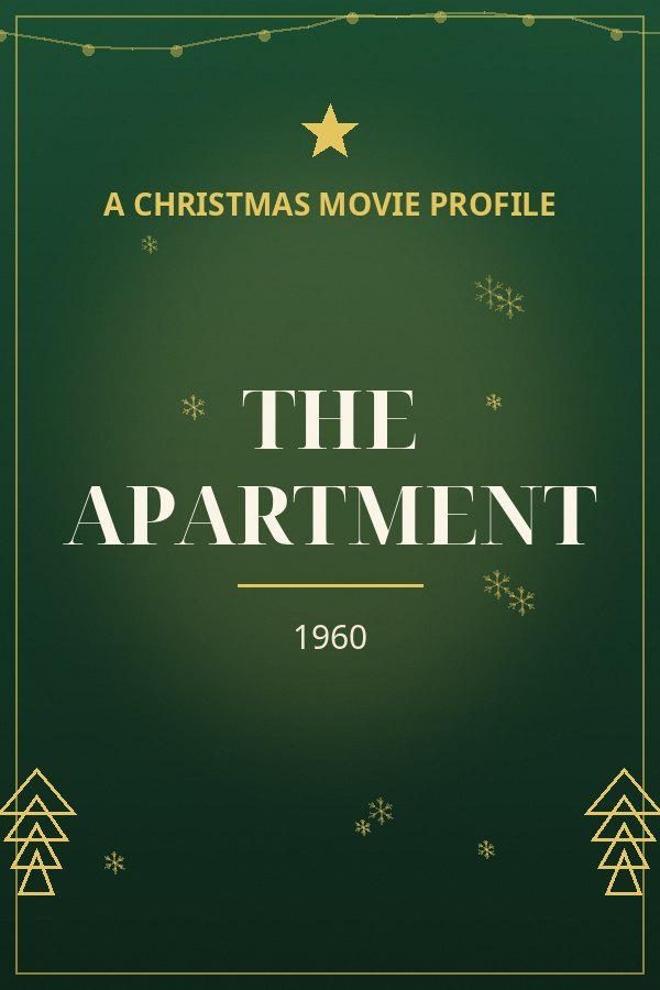 The Apartment — designed title card art