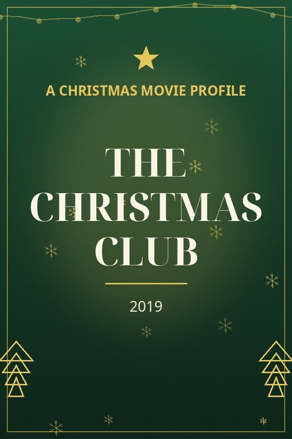 The Christmas Club — designed title card art