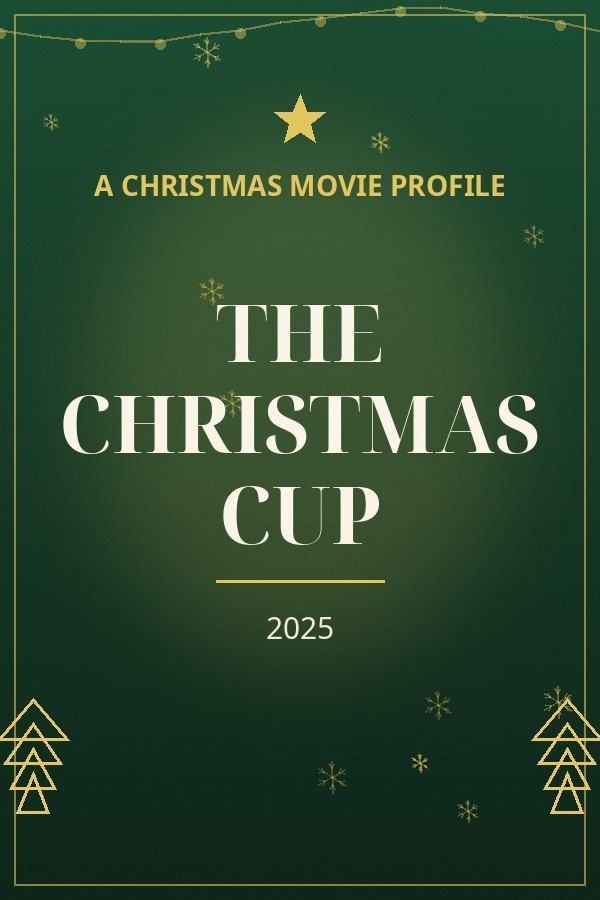 The Christmas Cup — designed title card art