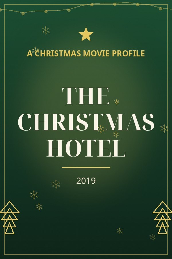 The Christmas Hotel — designed title card art