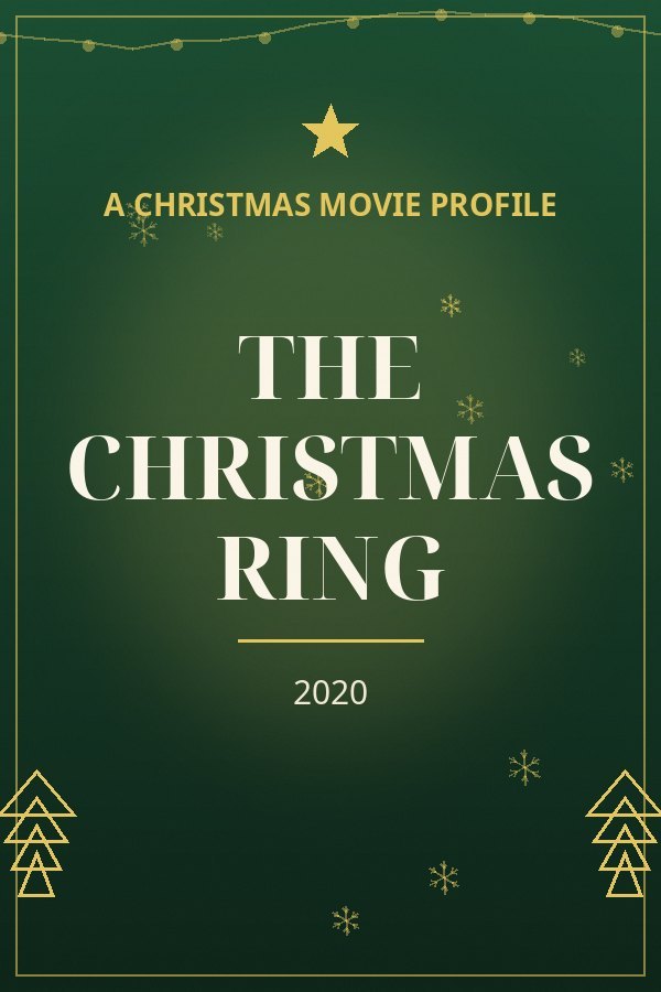 The Christmas Ring — designed title card art