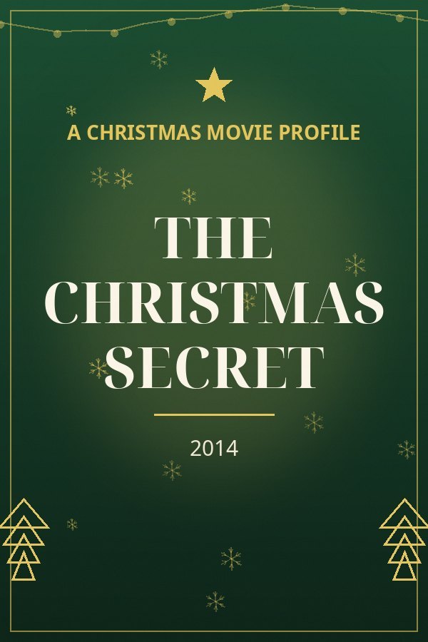 The Christmas Secret — designed title card art