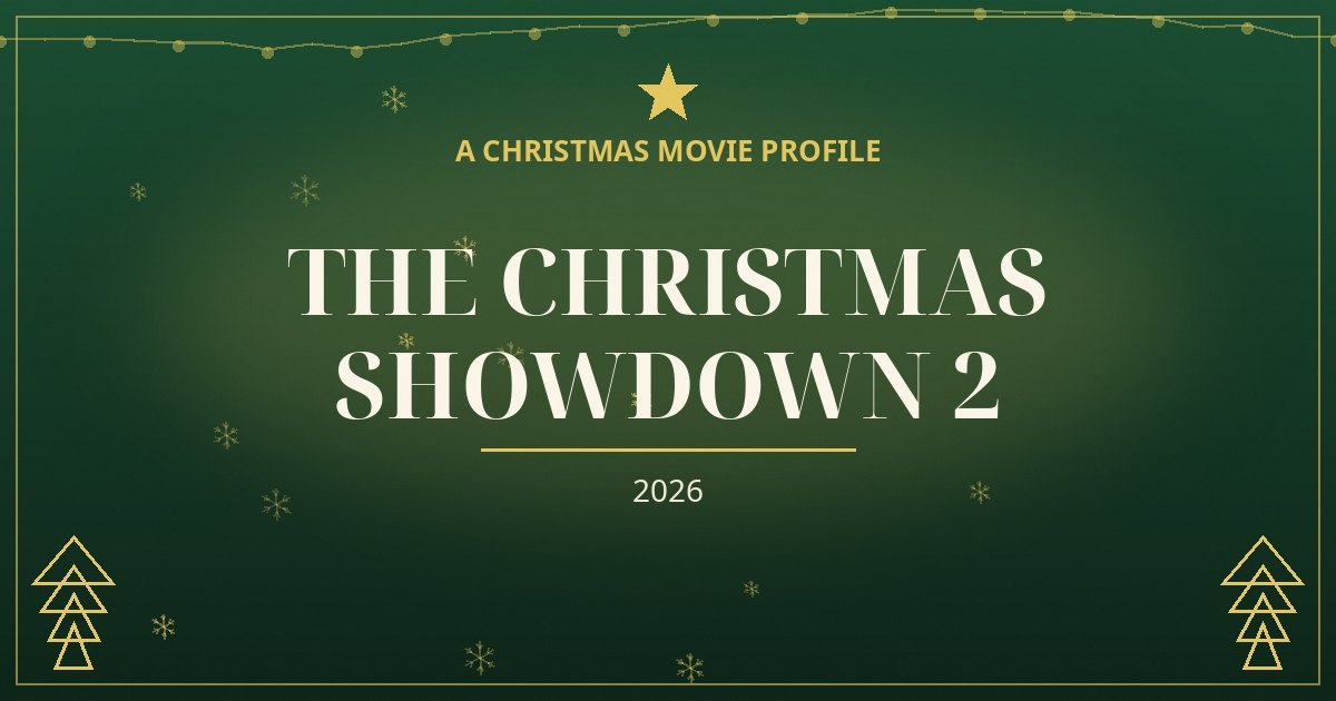 The Christmas Showdown 2 — original designed title card art