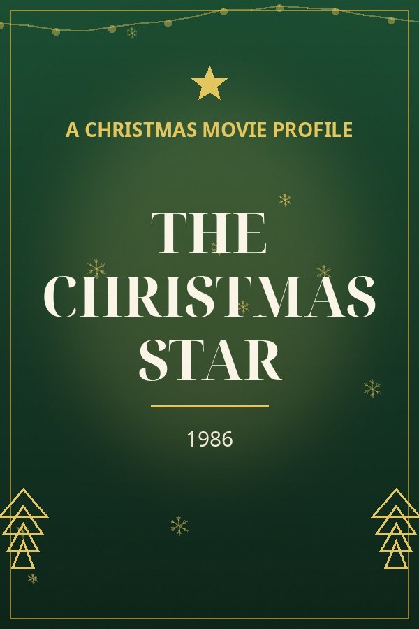 The Christmas Star — designed title card art