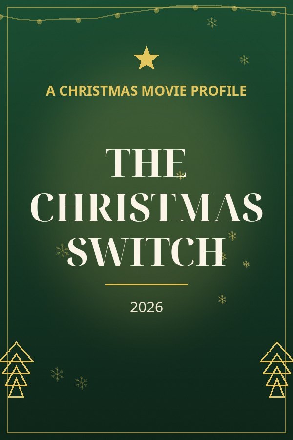 The Christmas Switch — designed title card art