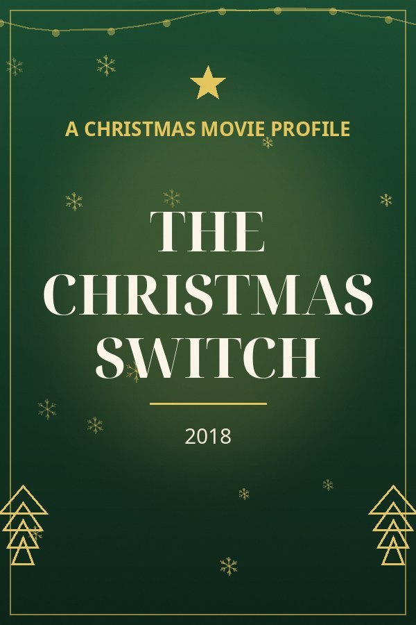 The Christmas Switch — designed title card art