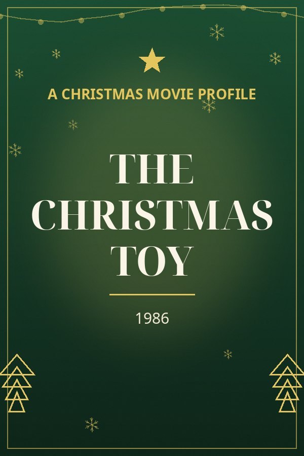 The Christmas Toy — designed title card art