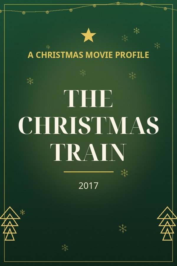 The Christmas Train — designed title card art