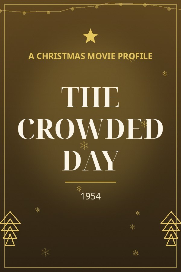 The Crowded Day — designed title card art