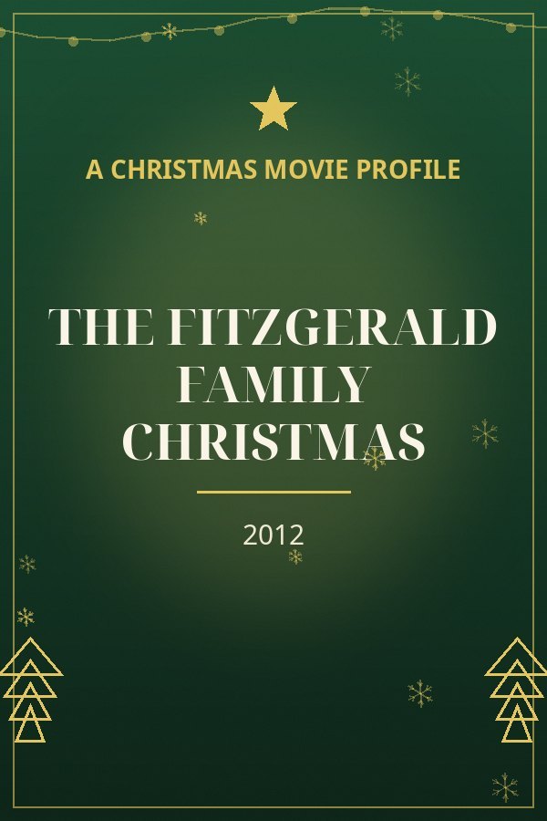 The Fitzgerald Family Christmas — designed title card art