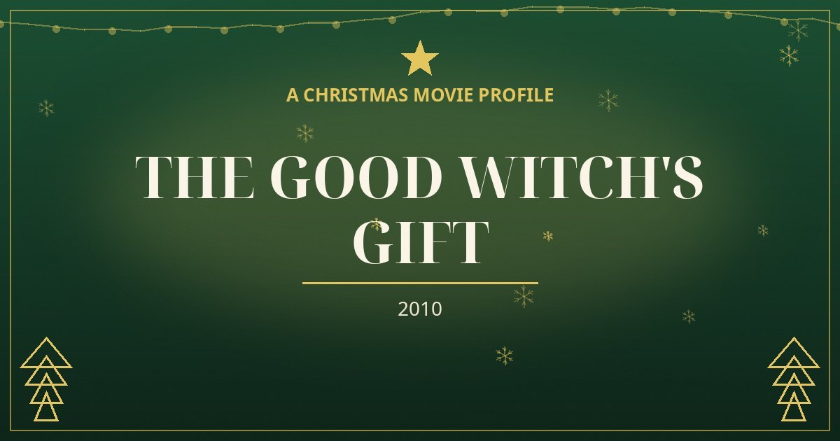 The Good Witch's Gift — original designed title card art