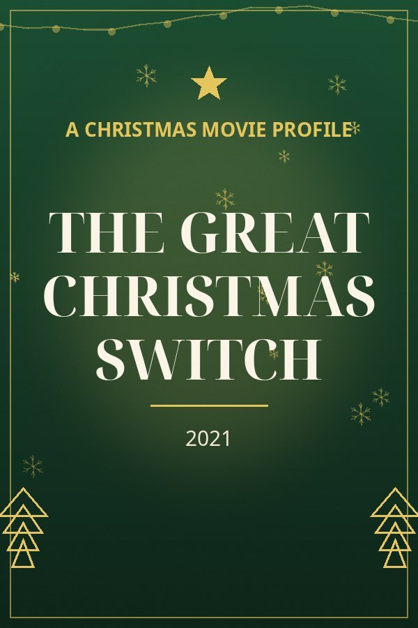 The Great Christmas Switch — designed title card art