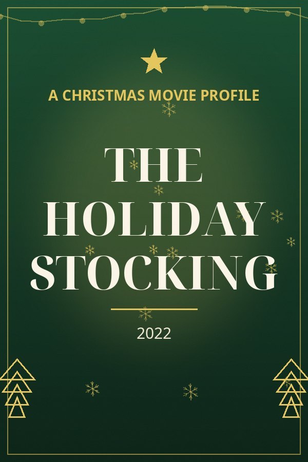The Holiday Stocking — designed title card art