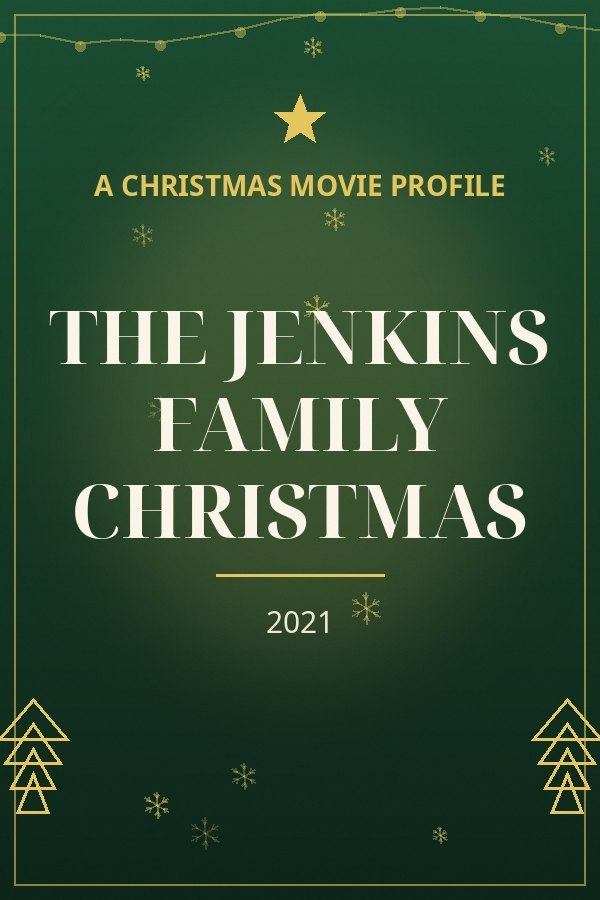 The Jenkins Family Christmas — designed title card art