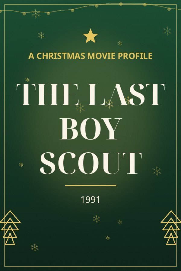 The Last Boy Scout — designed title card art