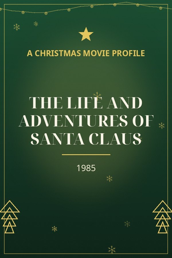 The Life and Adventures of Santa Claus — designed title card art