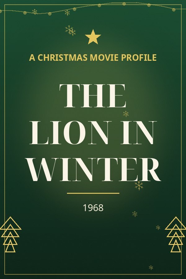 The Lion in Winter — designed title card art
