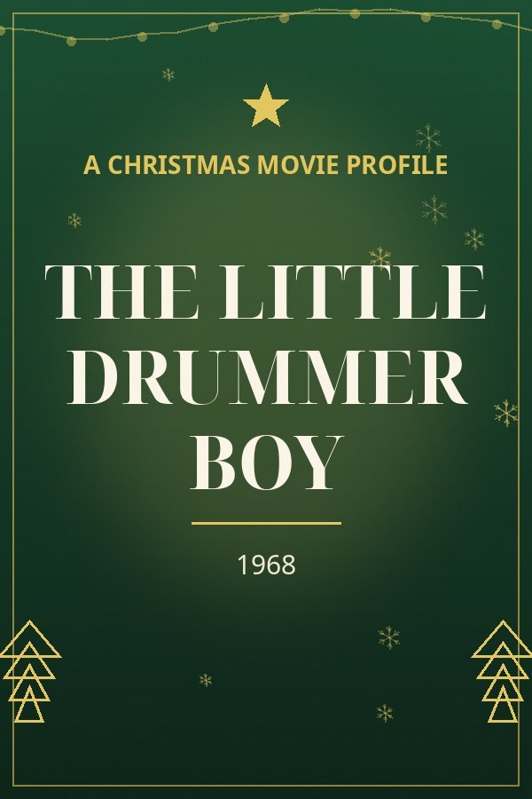The Little Drummer Boy — designed title card art