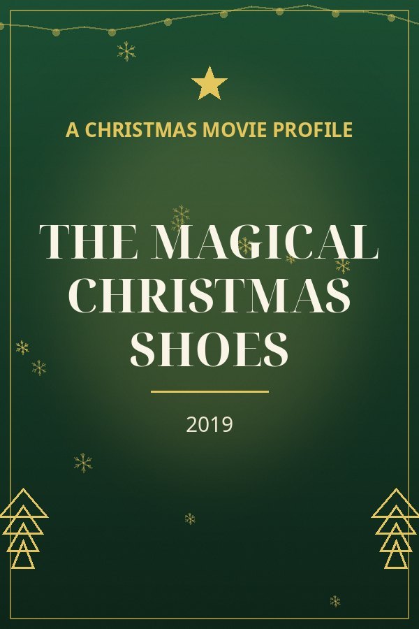 The Magical Christmas Shoes — designed title card art