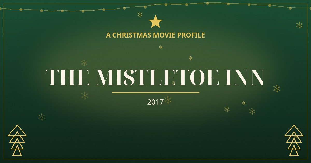 The Mistletoe Inn — original designed title card art