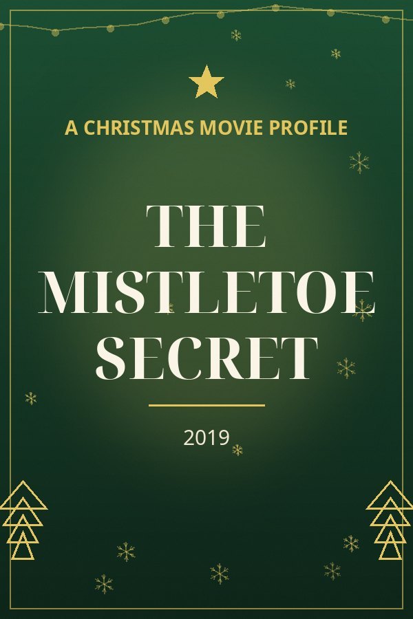 The Mistletoe Secret — designed title card art