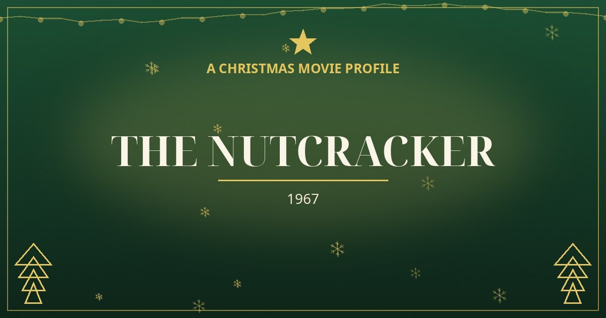 The Nutcracker — original designed title card art