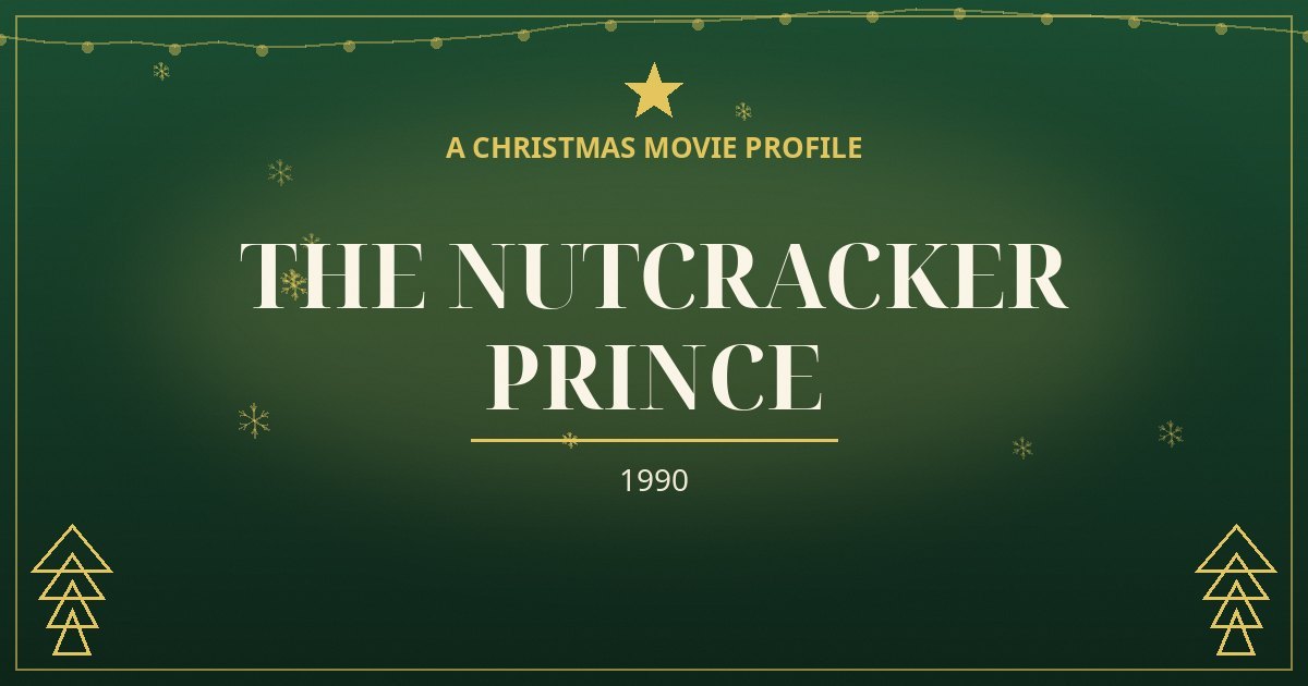 The Nutcracker Prince — original designed title card art