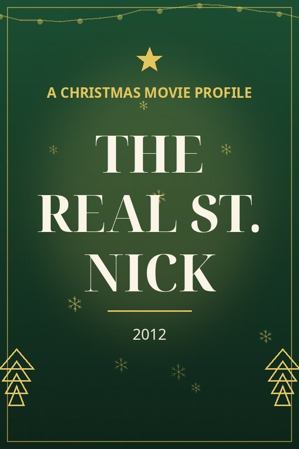 The Real St. Nick — designed title card art