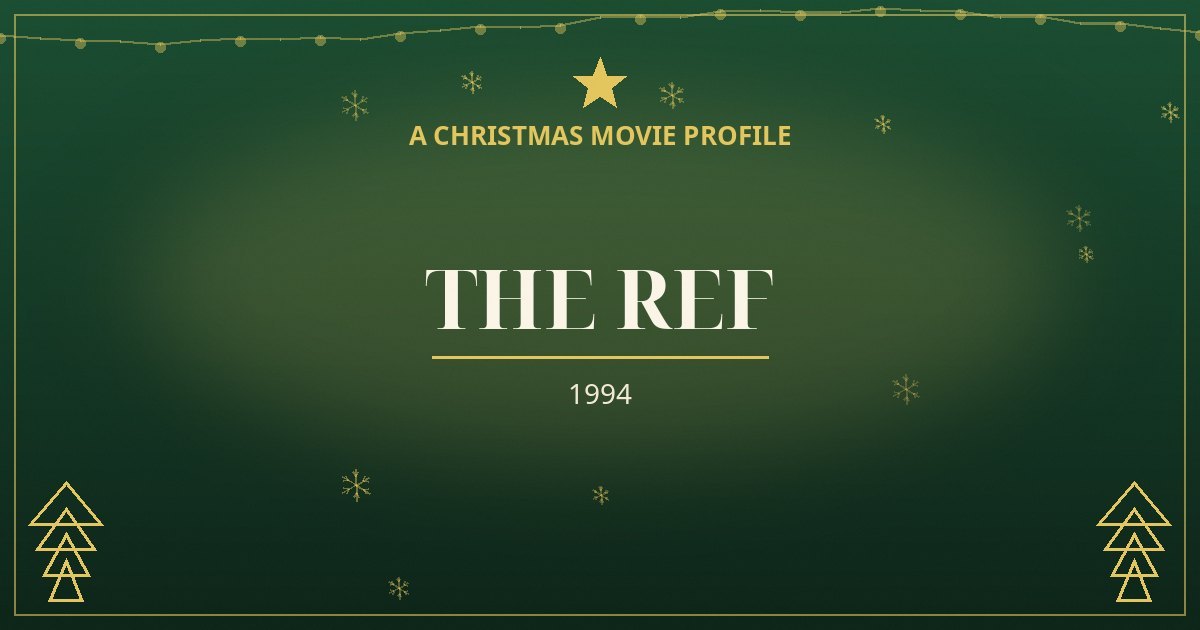The Ref — original designed title card art