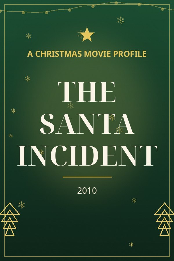 The Santa Incident — designed title card art