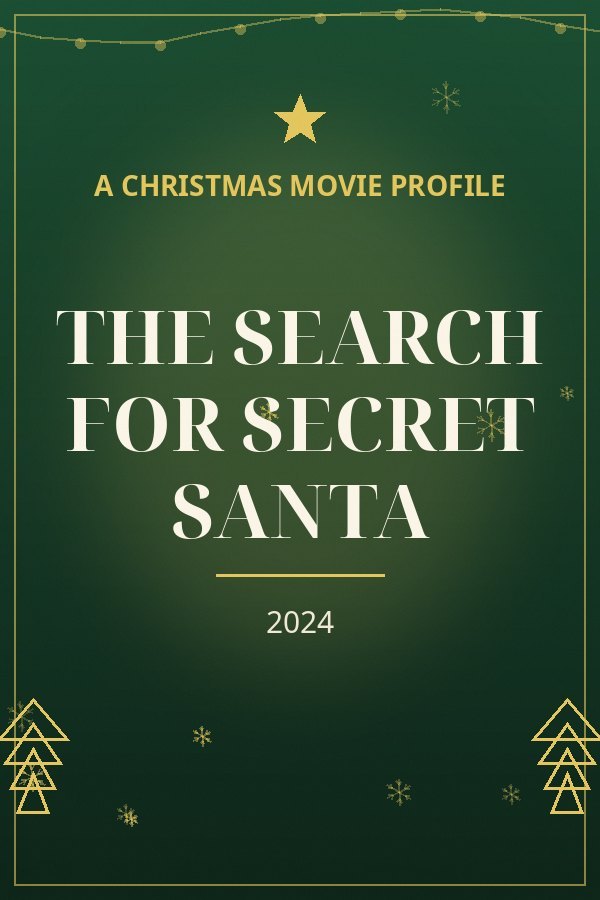 The Search for Secret Santa — designed title card art